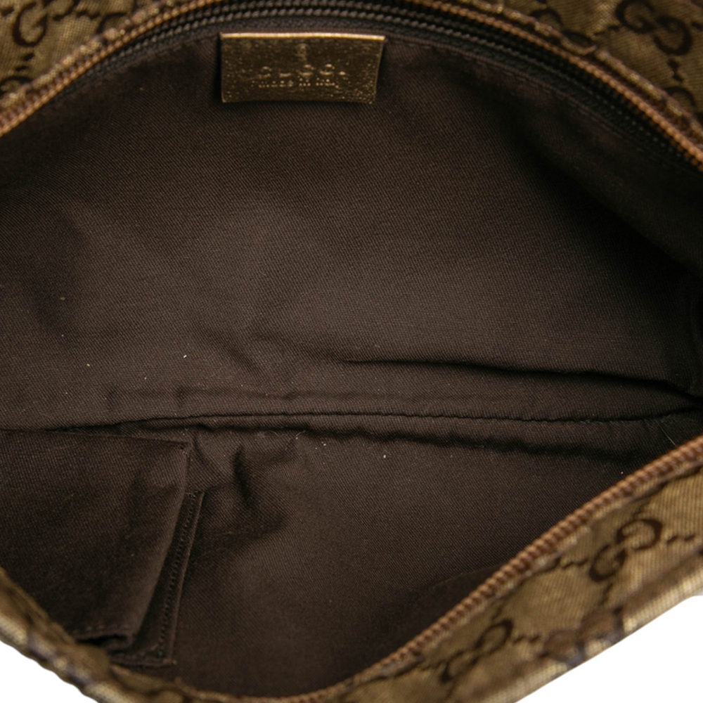 Pre-Loved Gucci GG Crystal Web Crossbody - Picture 4 of 7
